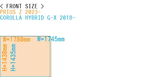 #PRIUS Z 2023- + COROLLA HYBRID G-X 2018-